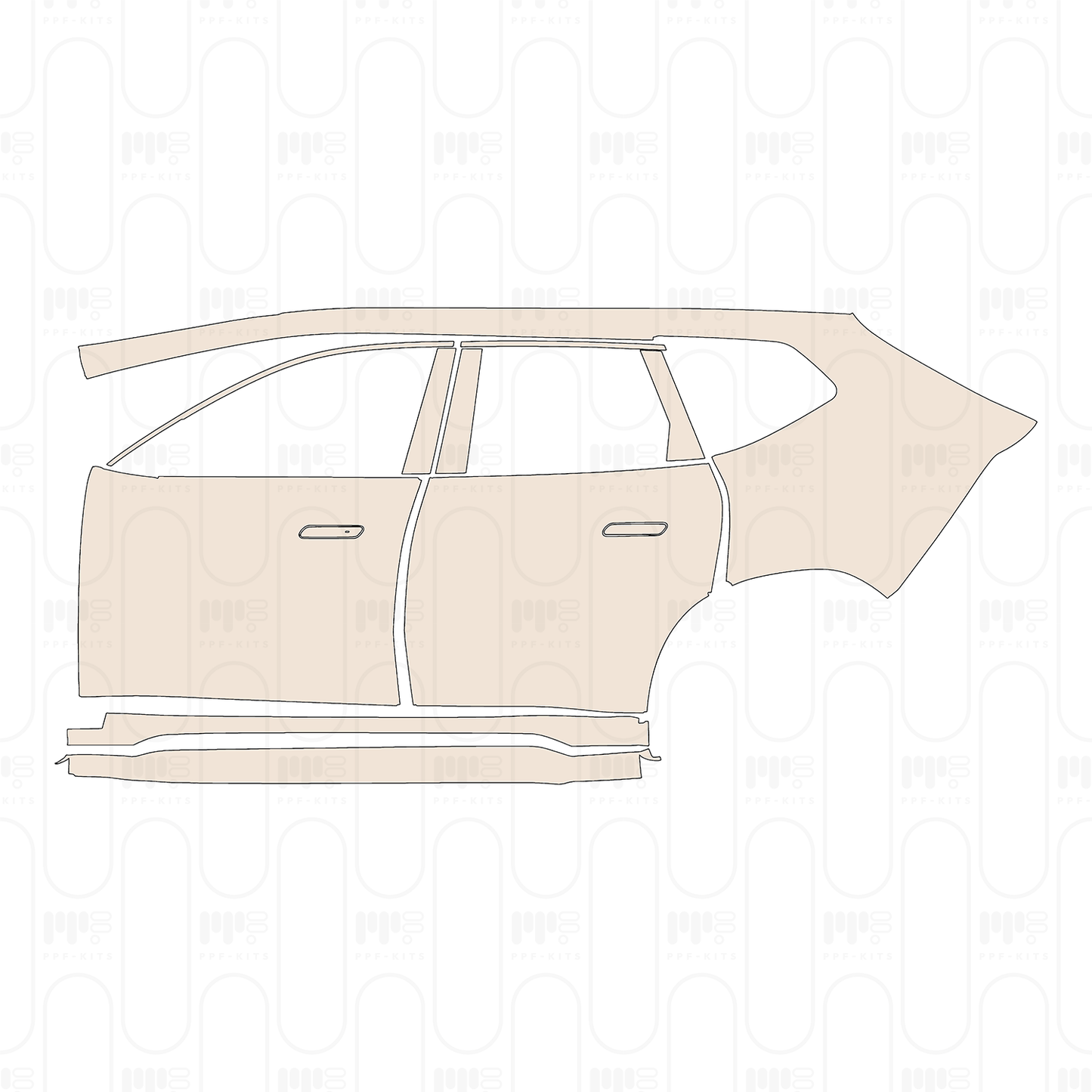 (left) Door+Side Skirt