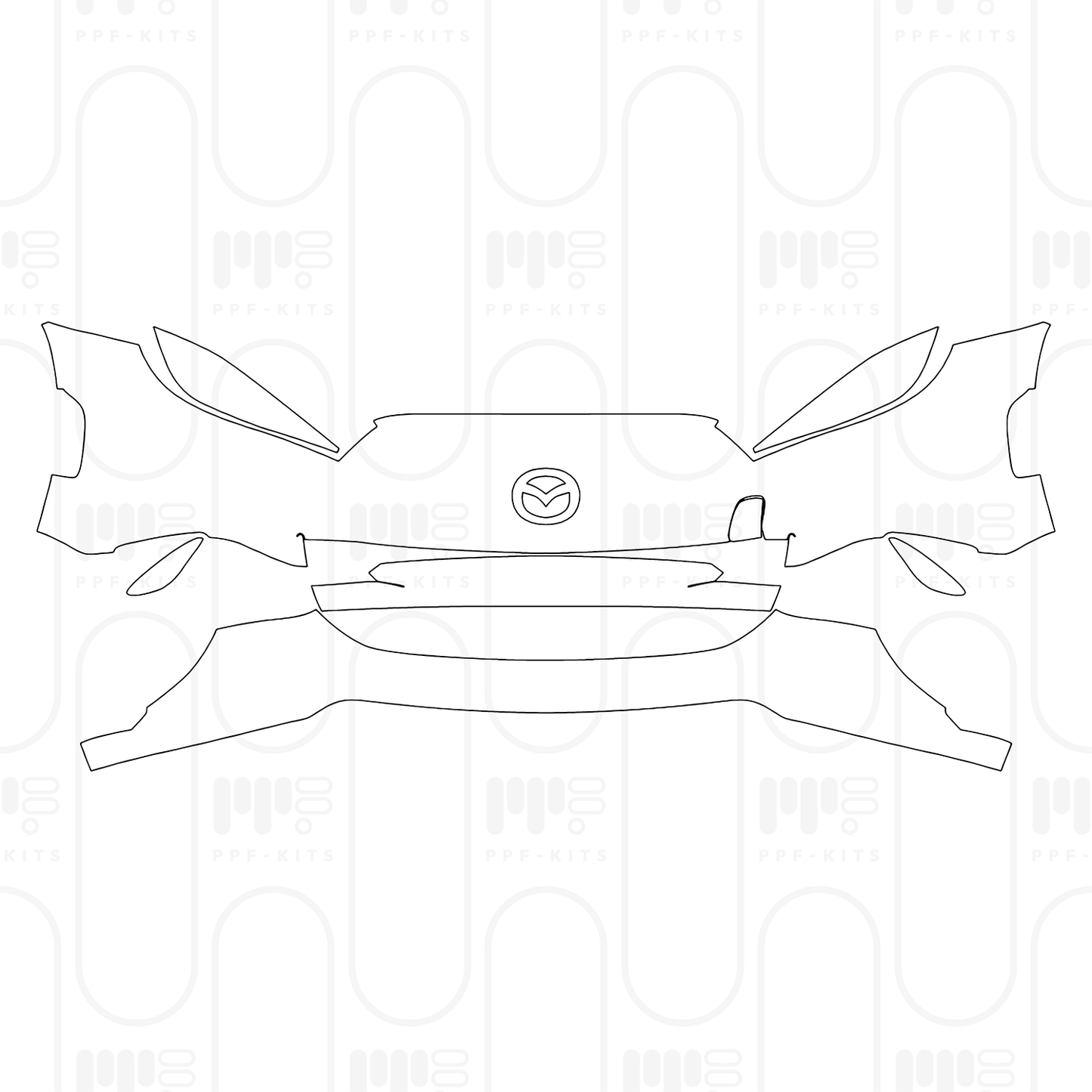 Voorgesneden PPF Mazda MX-5 (US) Miata Sport 2025