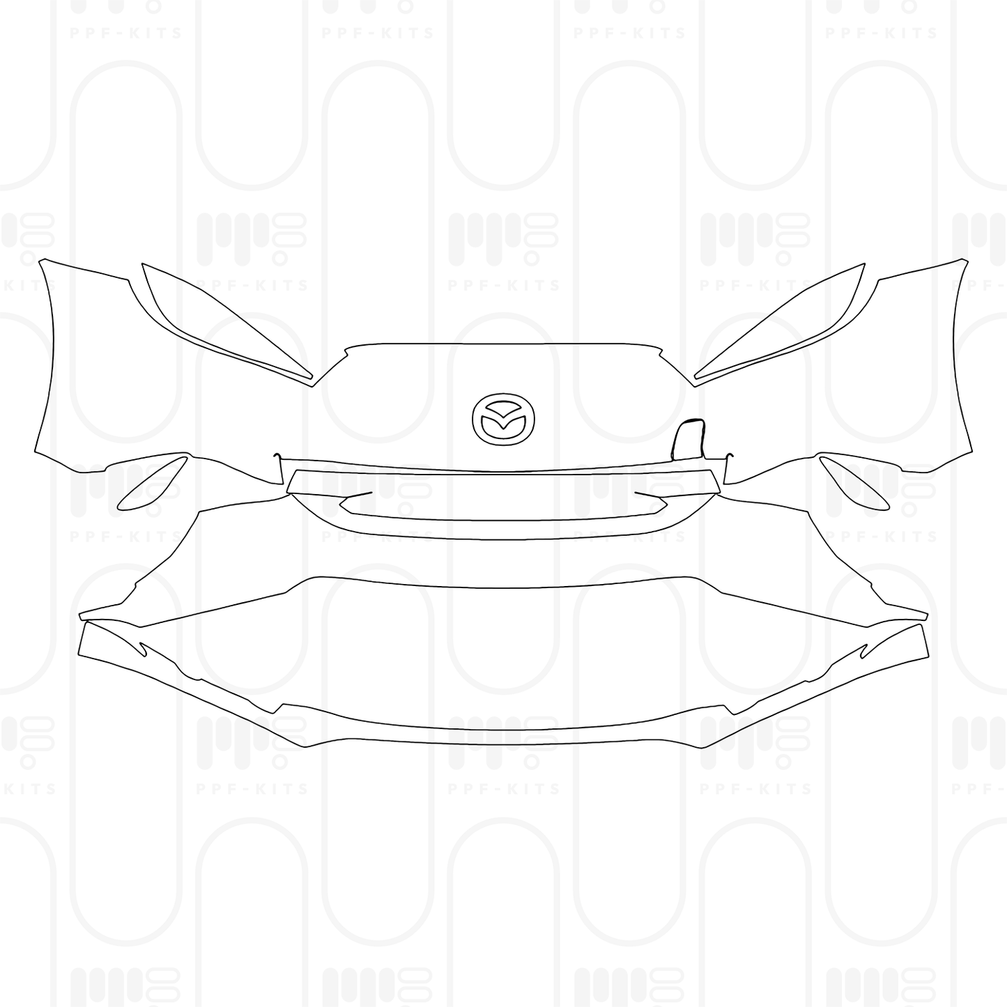 Voorgesneden PPF Mazda MX-5 (EU) Miata RF Exclusive-Line 2026