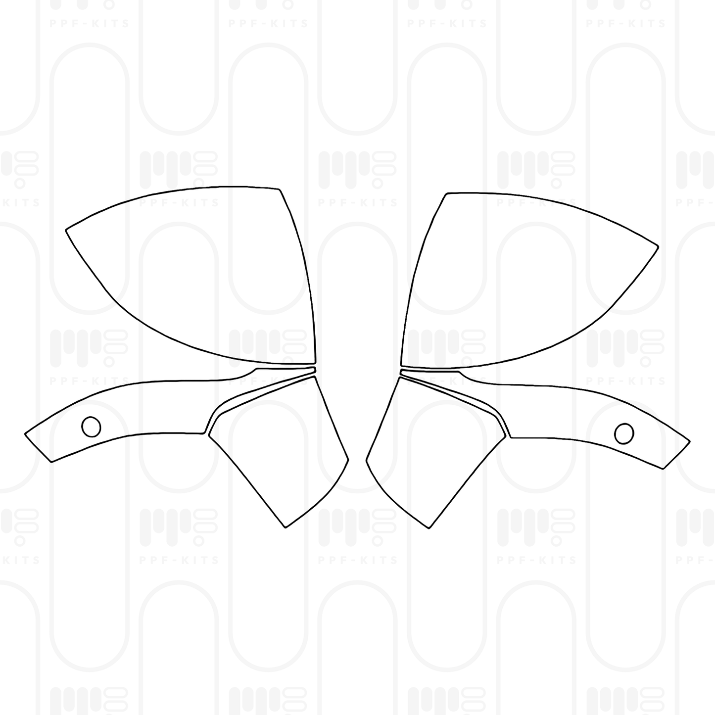 Voorgesneden PPF Mercedes-Benz EQS AMG 53 2025