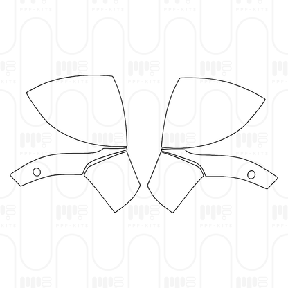 Voorgesneden PPF Mercedes-Benz EQS AMG 53 2025