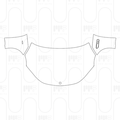 Voorgesneden PPF Mercedes-Benz EQS AMG 53 2025