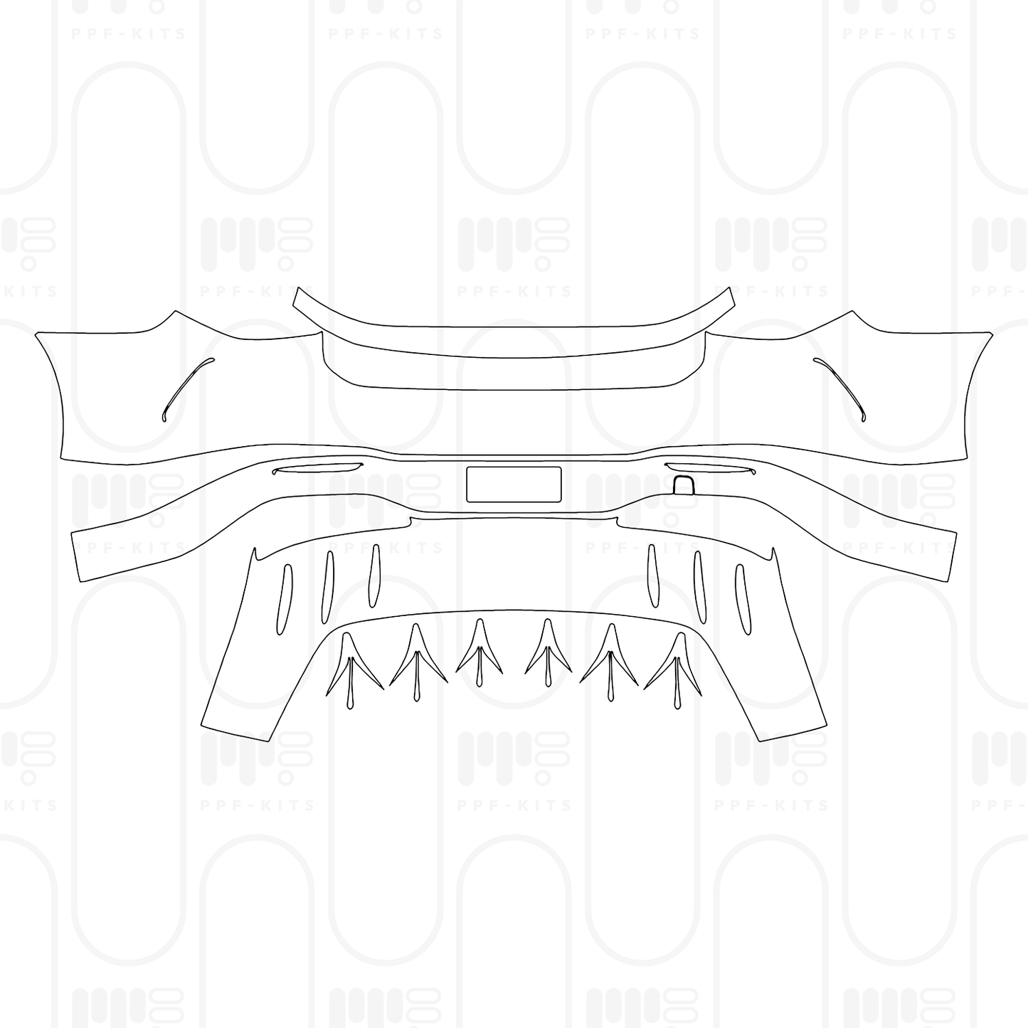 Voorgesneden PPF Mercedes-Benz EQS AMG 53 2025