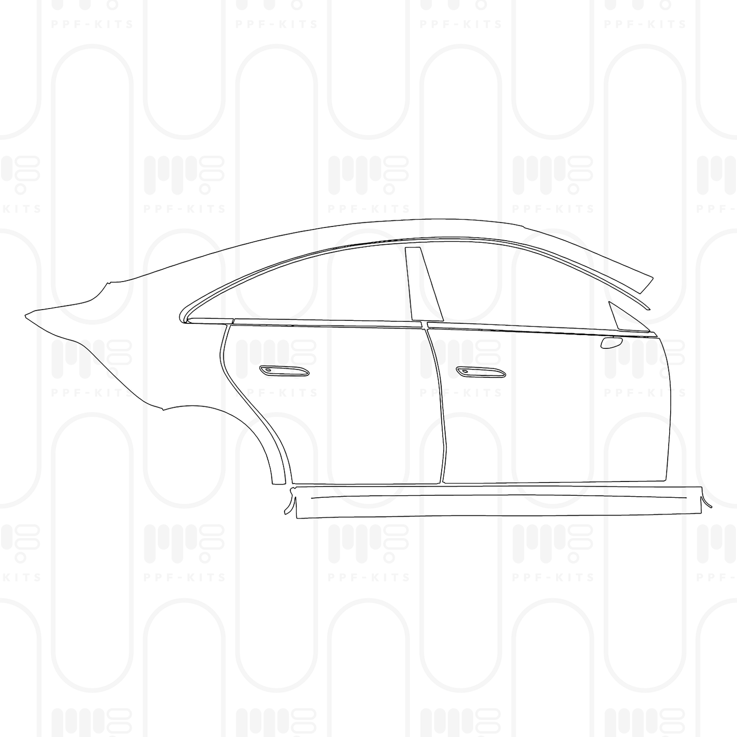 Voorgesneden PPF Mercedes-Benz CLA Sedan AMG Line 2026