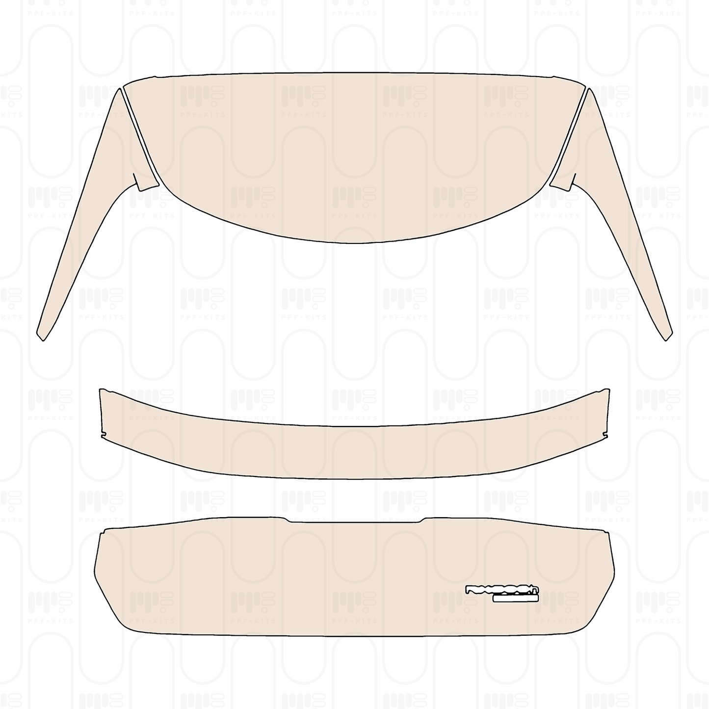 Trunk Lid with "RX 500h" & "DIRECT4" Emblems