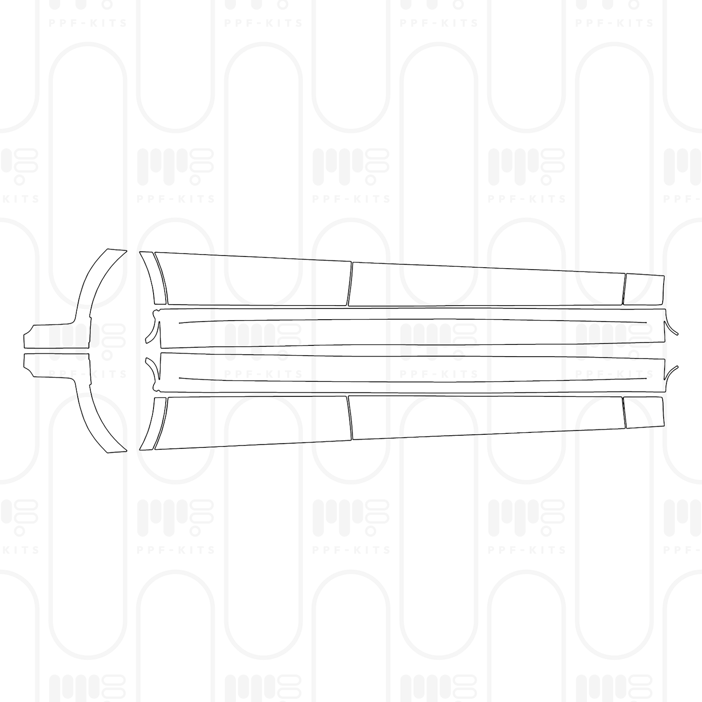 Voorgesneden PPF Mercedes-Benz CLA Sedan AMG Line with EQ Technology 2025