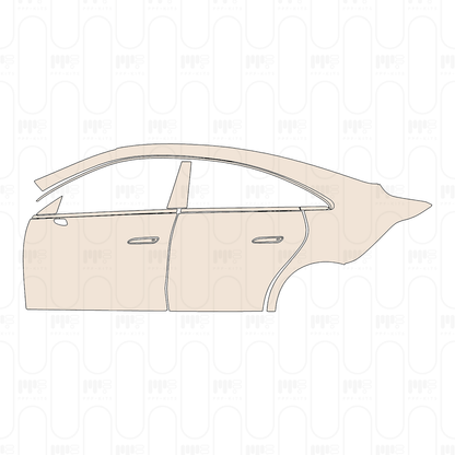 Voorgesneden PPF Mercedes-Benz CLA Sedan Sport 2026