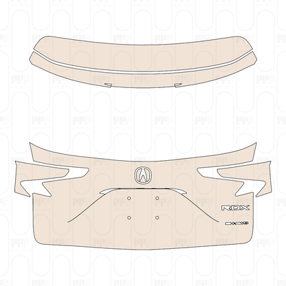 Trunk Lid with "RDX" & "SH-AW" Emblems