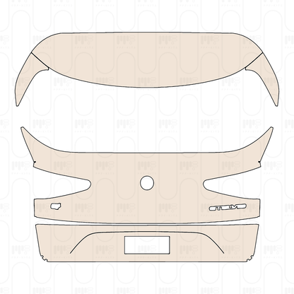 Trunk Lid with "Q4" & "STELVIO" Emblems