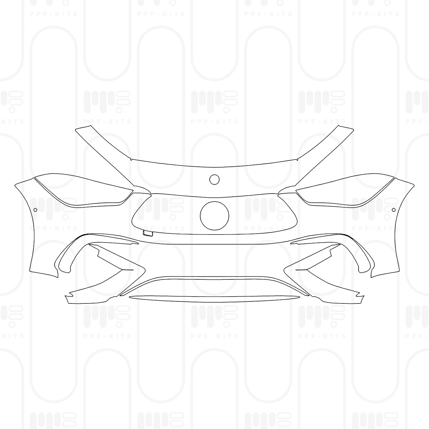 Voorgesneden PPF Mercedes-Benz CLE Coupe AMG CLE 53 2026