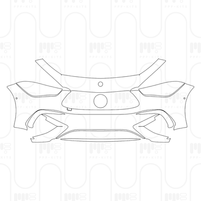 Voorgesneden PPF Mercedes-Benz CLE Coupe AMG CLE 53 2026