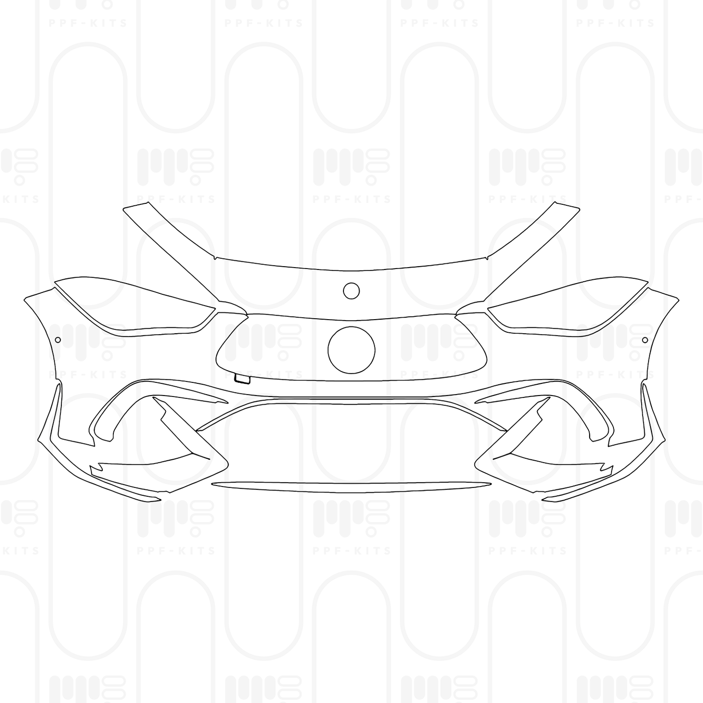 Voorgesneden PPF Mercedes-Benz CLE Coupe AMG CLE 53 2026