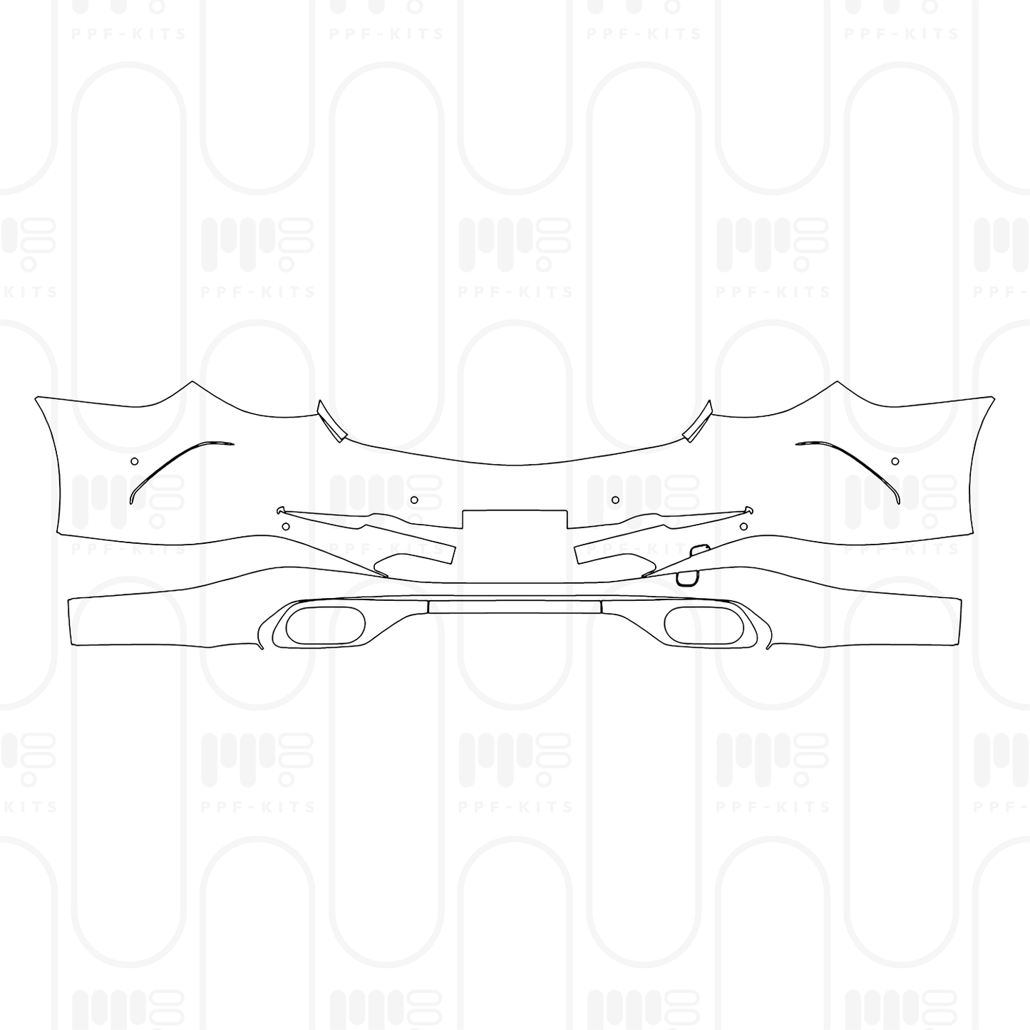 Voorgesneden PPF Mercedes-Benz CLE Coupe AMG CLE 53 2026