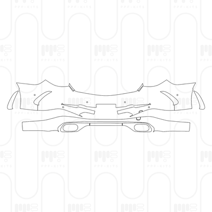 Voorgesneden PPF Mercedes-Benz CLE Coupe AMG CLE 53 2026