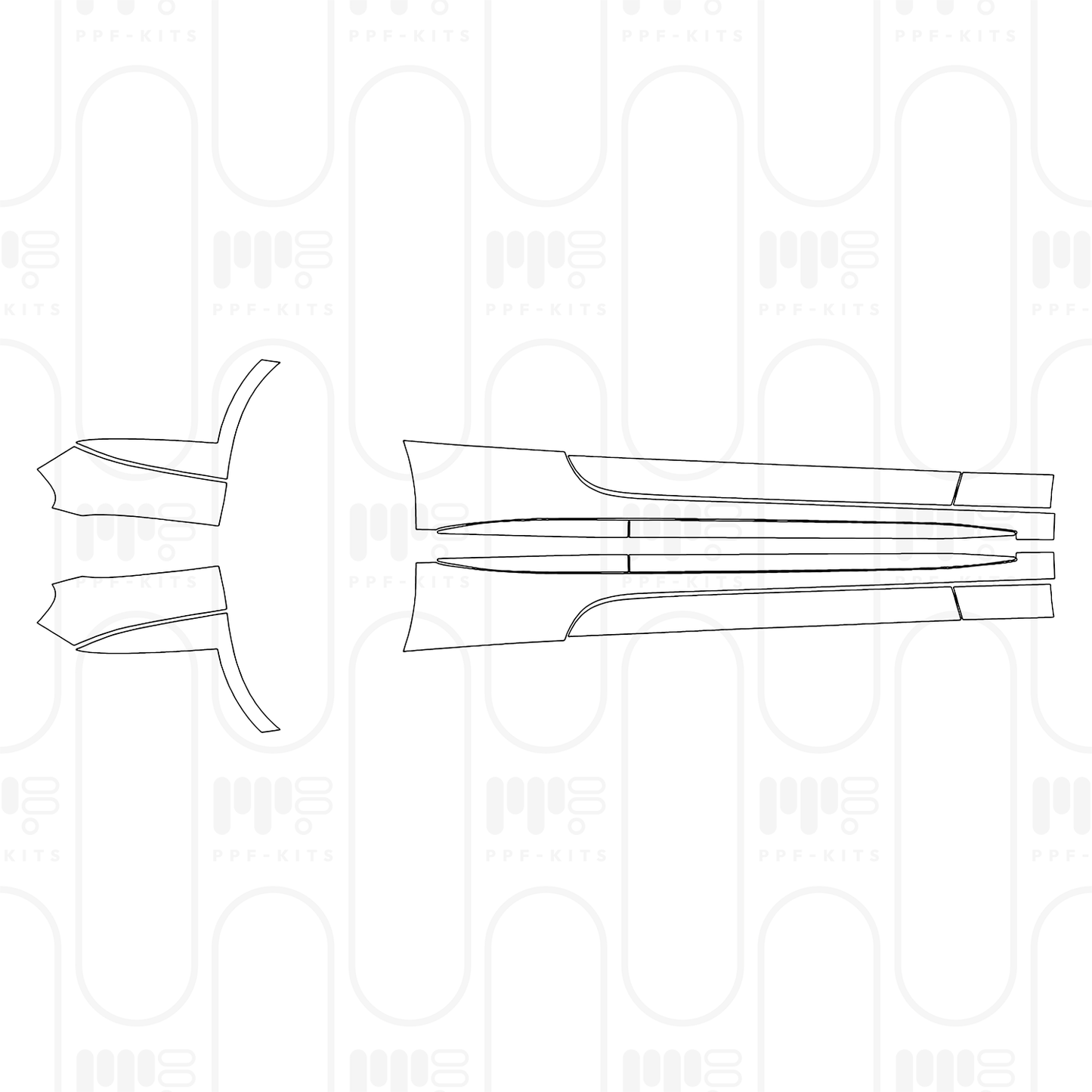 Voorgesneden PPF Mercedes-Benz CLE Coupe AMG CLE 53 2026