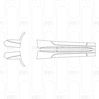 Voorgesneden PPF Mercedes-Benz CLE Coupe AMG CLE 53 2026