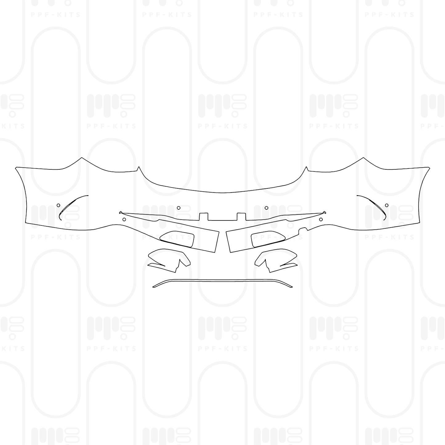 Voorgesneden PPF Mercedes-Benz CLE Coupe AMG Line 2026