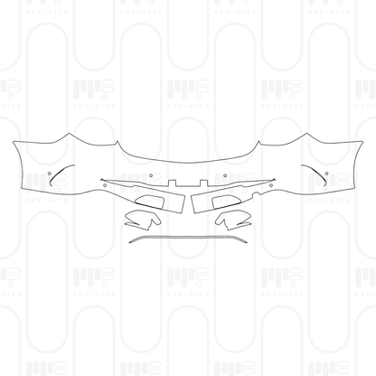 Voorgesneden PPF Mercedes-Benz CLE Coupe AMG Line 2026