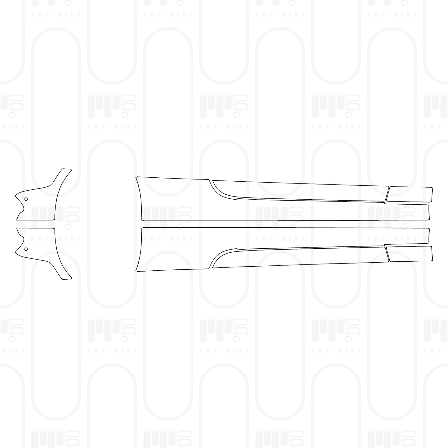 Voorgesneden PPF Mercedes-Benz CLE Coupe AMG Line 2026