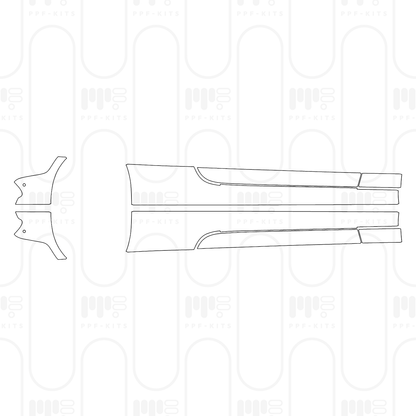 Voorgesneden PPF Mercedes-Benz CLE Coupe AMG Line 2026