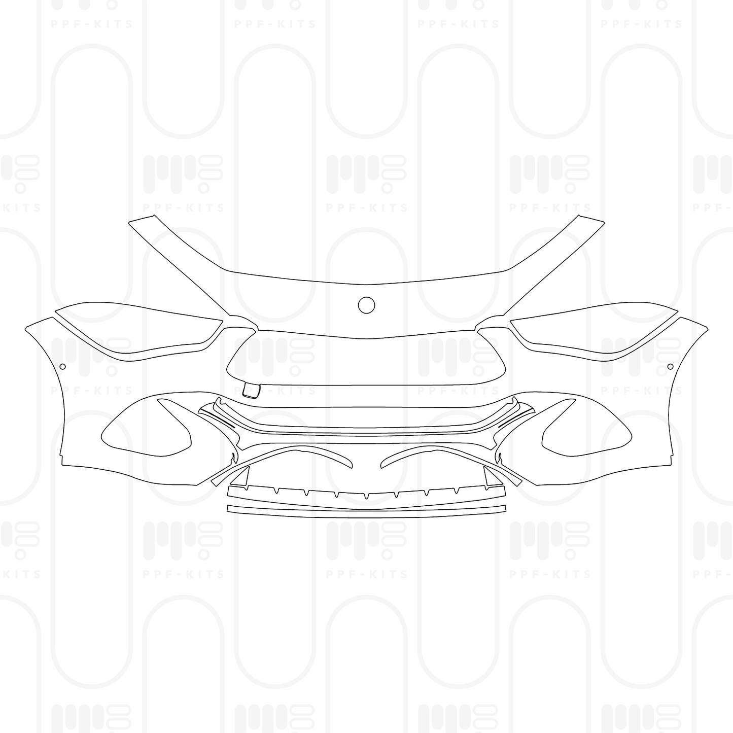 Voorgesneden PPF Mercedes-Benz CLE Cabriolet Base 2025