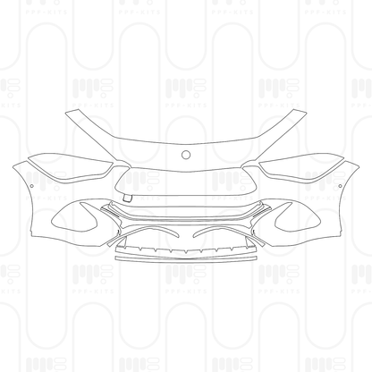Voorgesneden PPF Mercedes-Benz CLE Cabriolet Base 2025