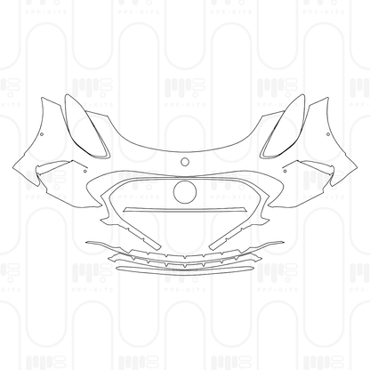 Voorgesneden PPF Mercedes-Benz AMG GT 2-Door AMG GT 63 S E Performance 2026