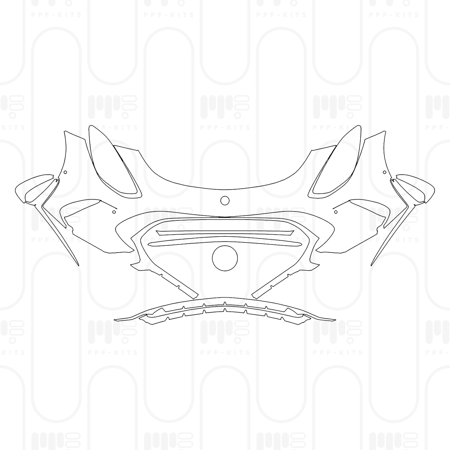 Voorgesneden PPF Mercedes-Benz AMG GT 2-Door AMG GT 63 S E Performance 2026