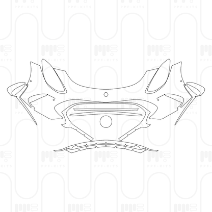 Voorgesneden PPF Mercedes-Benz AMG GT 2-Door AMG GT 63 S E Performance 2026