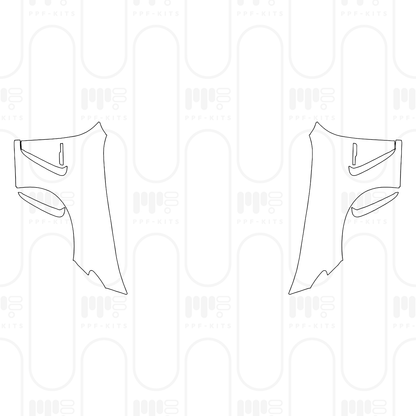 Voorgesneden PPF Mercedes-Benz AMG GT 2-Door AMG GT 63 PRO 4MATIC+ 2026