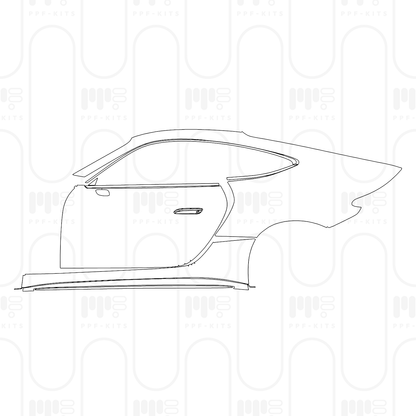 Voorgesneden PPF Mercedes-Benz AMG GT 2-Door AMG GT 63 S E Performance 2026