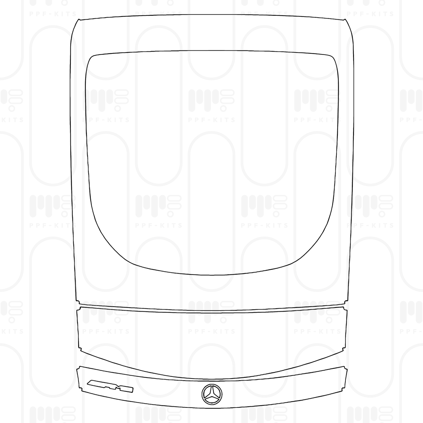 Voorgesneden PPF Mercedes-Benz AMG GT 2-Door AMG GT 55 2025