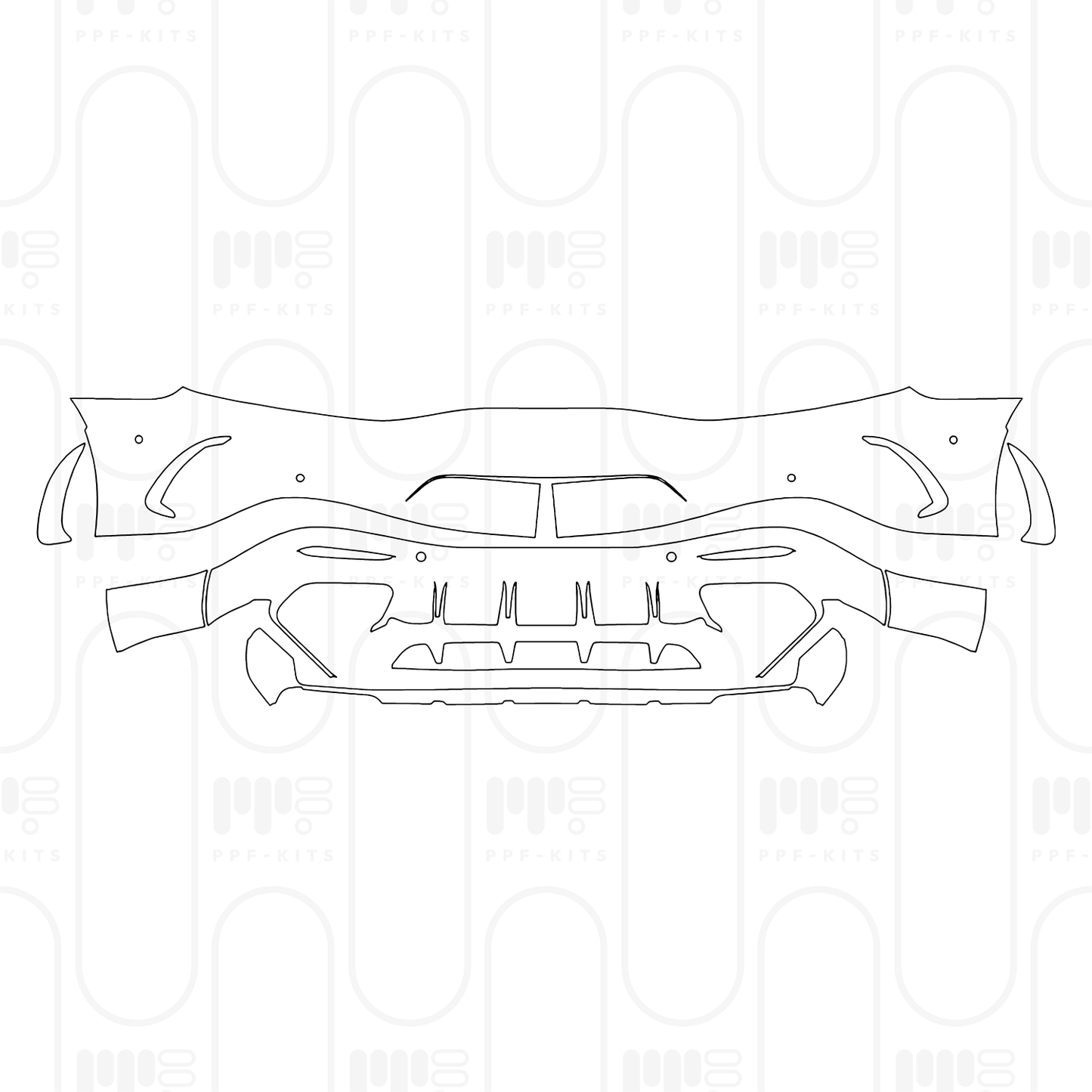 Voorgesneden PPF Mercedes-Benz AMG GT 2-Door AMG GT 63 PRO 4MATIC+ 2026