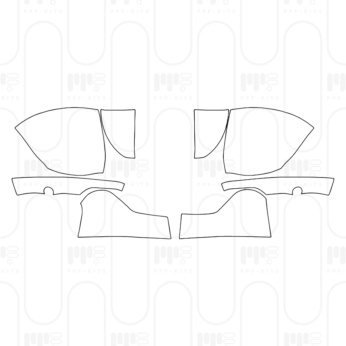 Voorgesneden PPF Mercedes-Benz AMG GT 2-Door AMG GT 63 S E Performance 2026