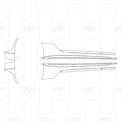 Voorgesneden PPF Mercedes-Benz AMG GT 2-Door AMG GT 63 S E Performance 2026