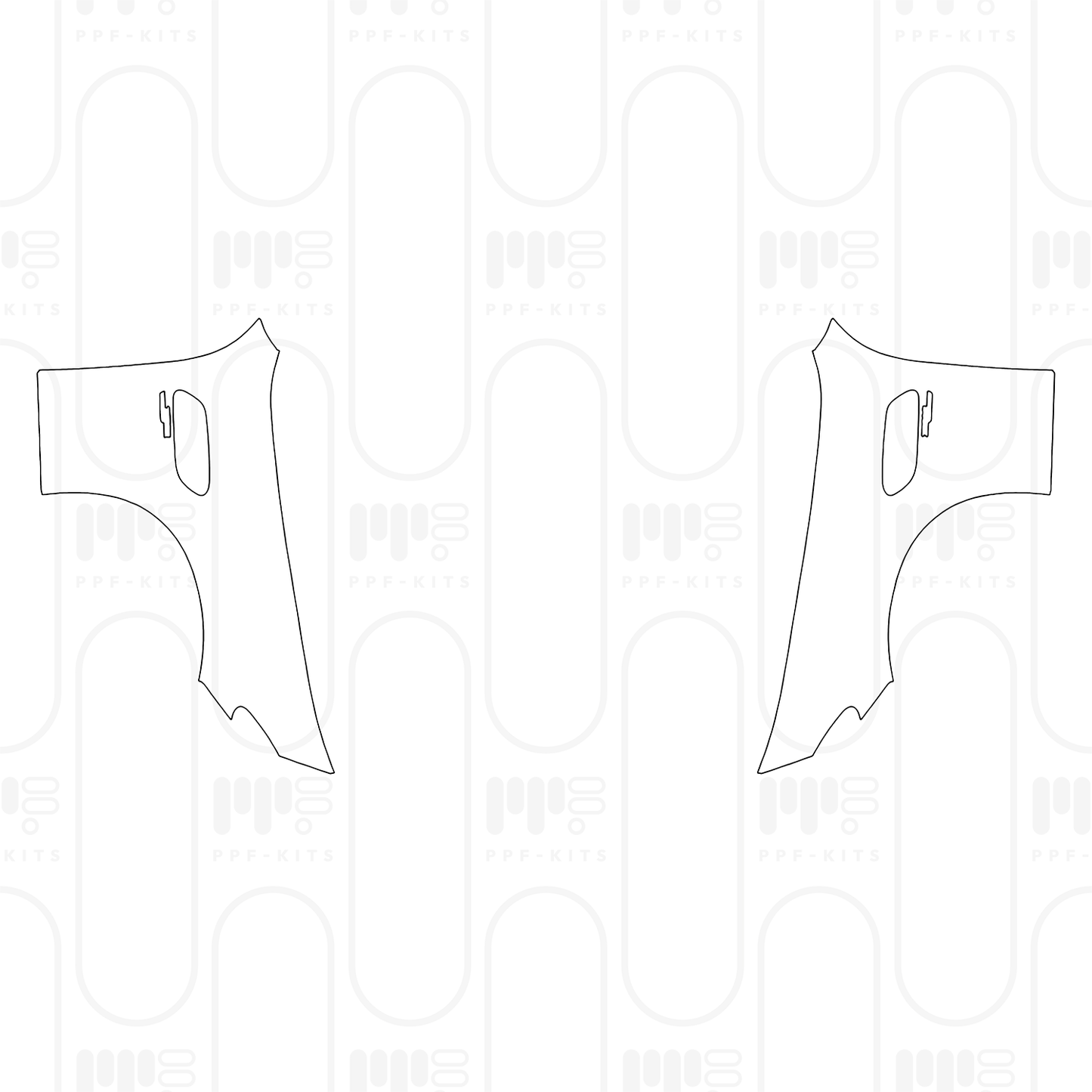 Voorgesneden PPF Mercedes-Benz AMG GT 2-Door AMG GT 43 2025