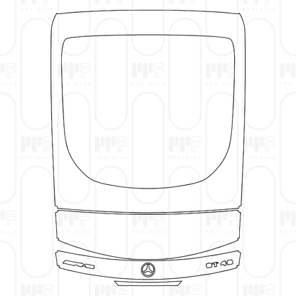 Voorgesneden PPF Mercedes-Benz AMG GT 2-Door AMG GT 43 2025