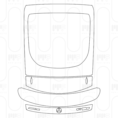 Voorgesneden PPF Mercedes-Benz AMG GT 2-Door AMG GT 63 S E Performance 2026