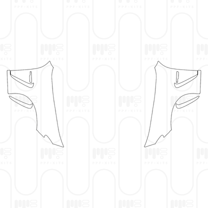 Voorgesneden PPF Mercedes-Benz AMG GT 2-Door AMG GT 63 S E Performance 2026