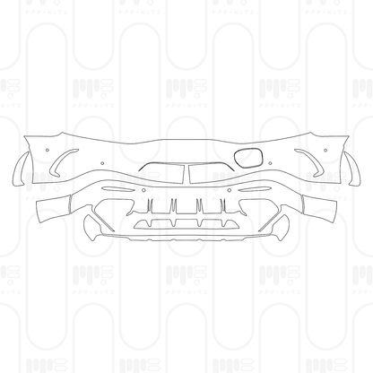Voorgesneden PPF Mercedes-Benz AMG GT 2-Door AMG GT 63 S E Performance 2026