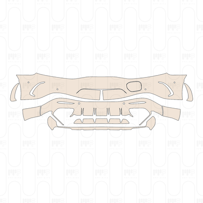 Voorgesneden PPF Mercedes-Benz AMG GT 2-Door AMG GT 63 S E Performance 2026