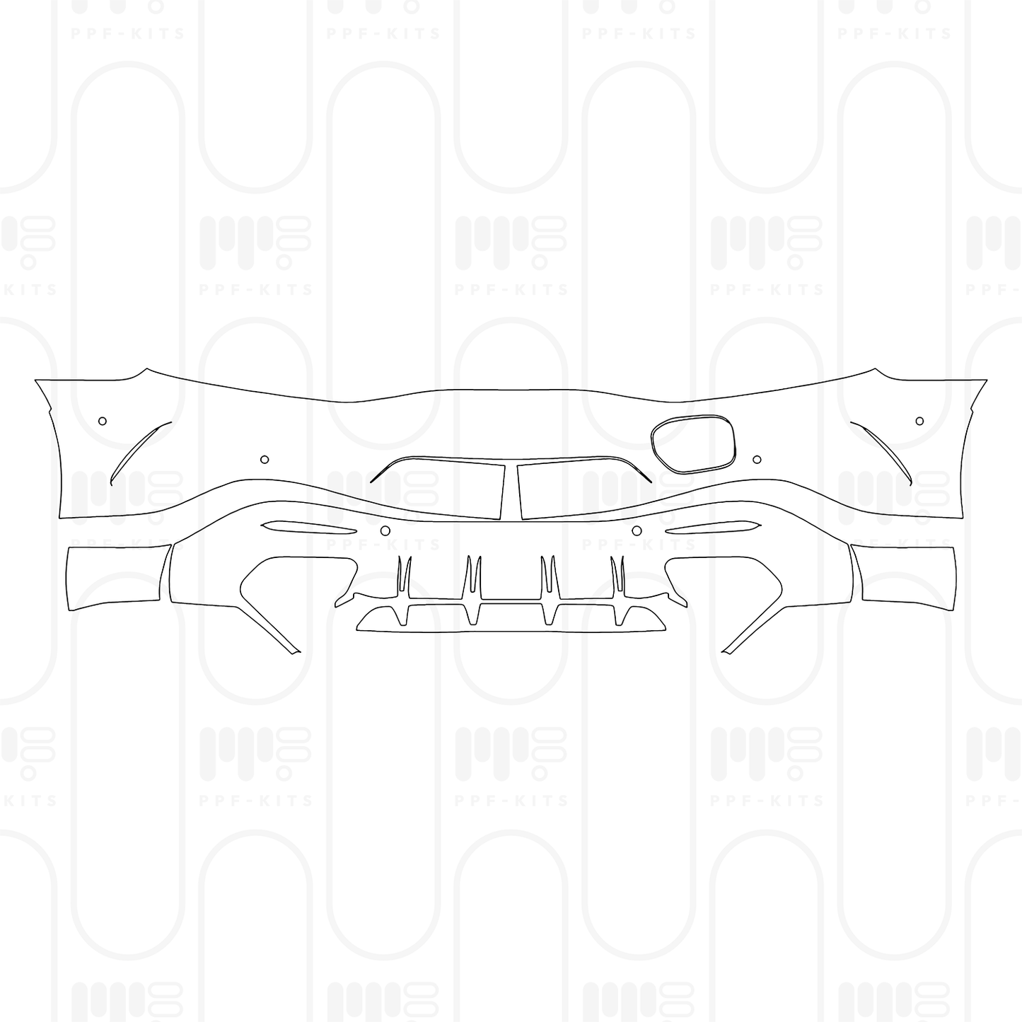 Voorgesneden PPF Mercedes-Benz AMG GT 2-Door AMG GT 63 S E Performance 2026