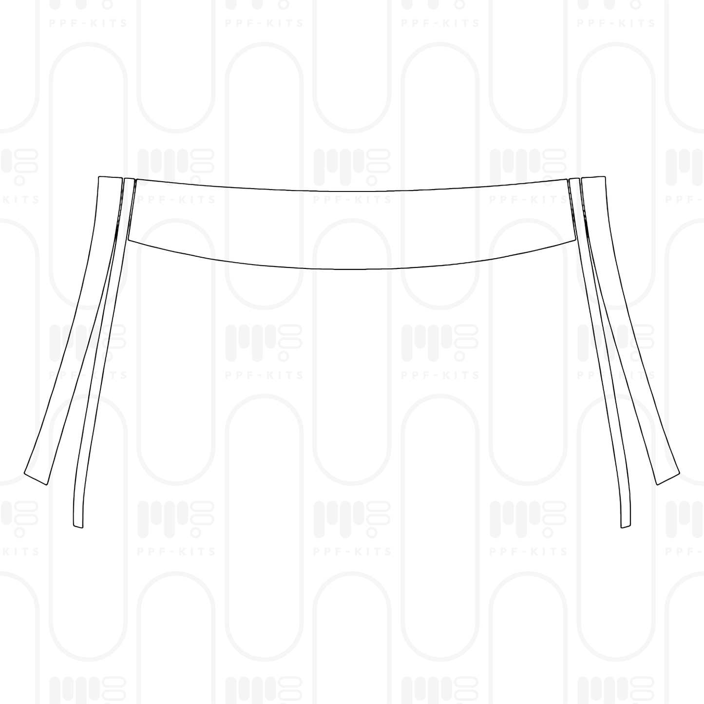 Voorgesneden PPF Mercedes-Benz AMG GT 4-Door 43 2025