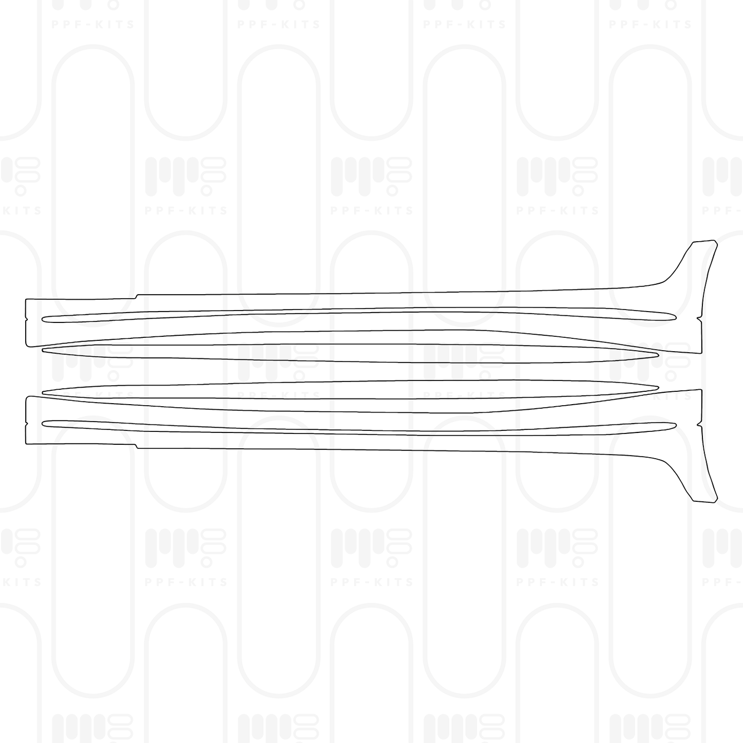 Voorgesneden PPF Mercedes-Benz AMG GT 4-Door 43 2025