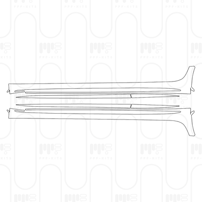 Voorgesneden PPF Mercedes-Benz AMG GT 4-Door 43 2025