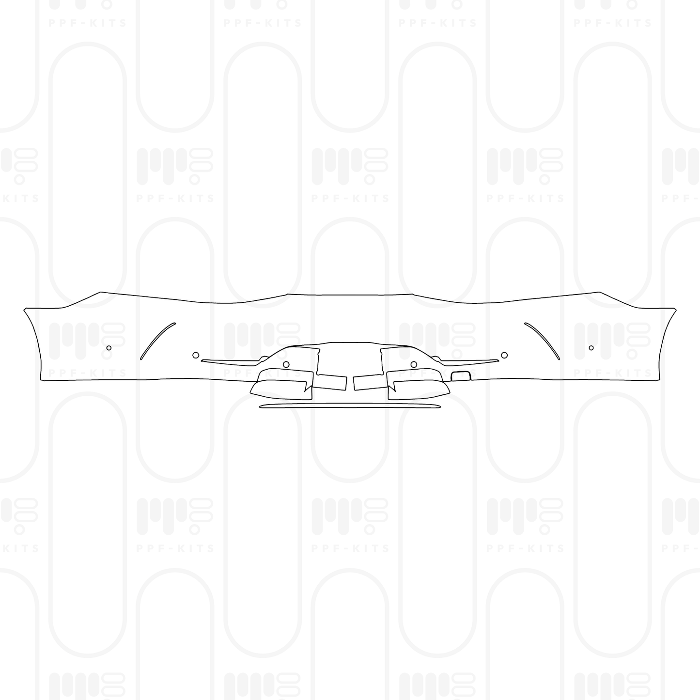 Voorgesneden PPF Mercedes-Benz AMG GT 4-Door 43 2025