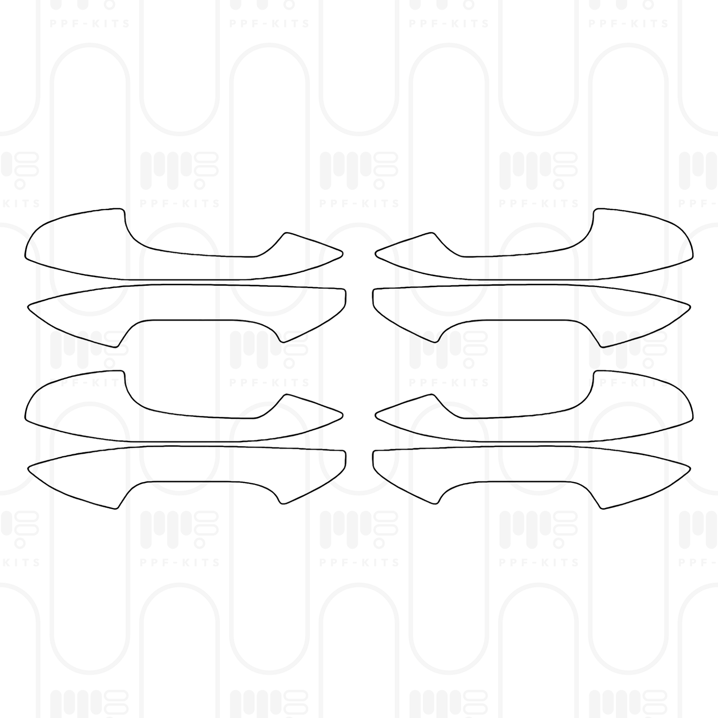 Voorgesneden PPF Mercedes-Benz AMG GT 4-Door 43 2025