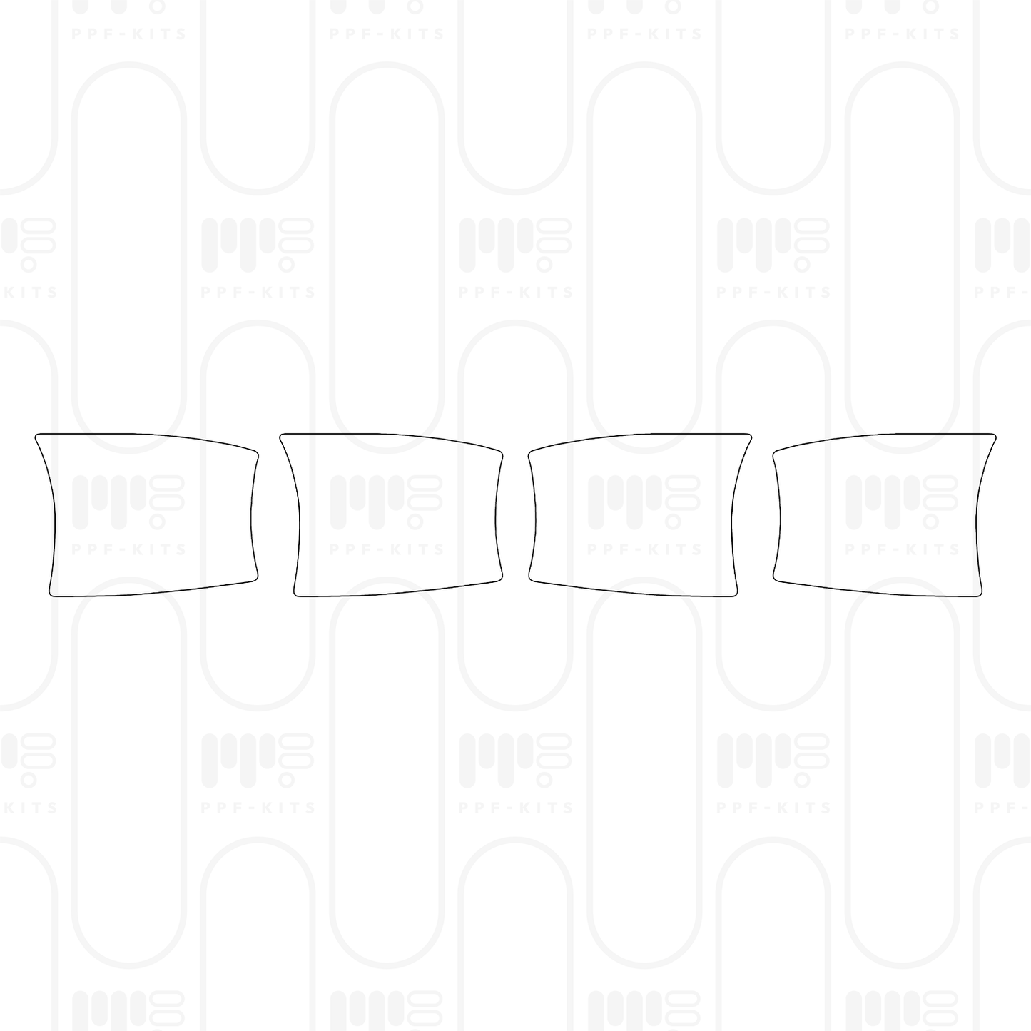 Voorgesneden PPF Mercedes-Benz AMG GT 4-Door 43 2025