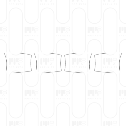 Voorgesneden PPF Mercedes-Benz AMG GT 4-Door 43 2025