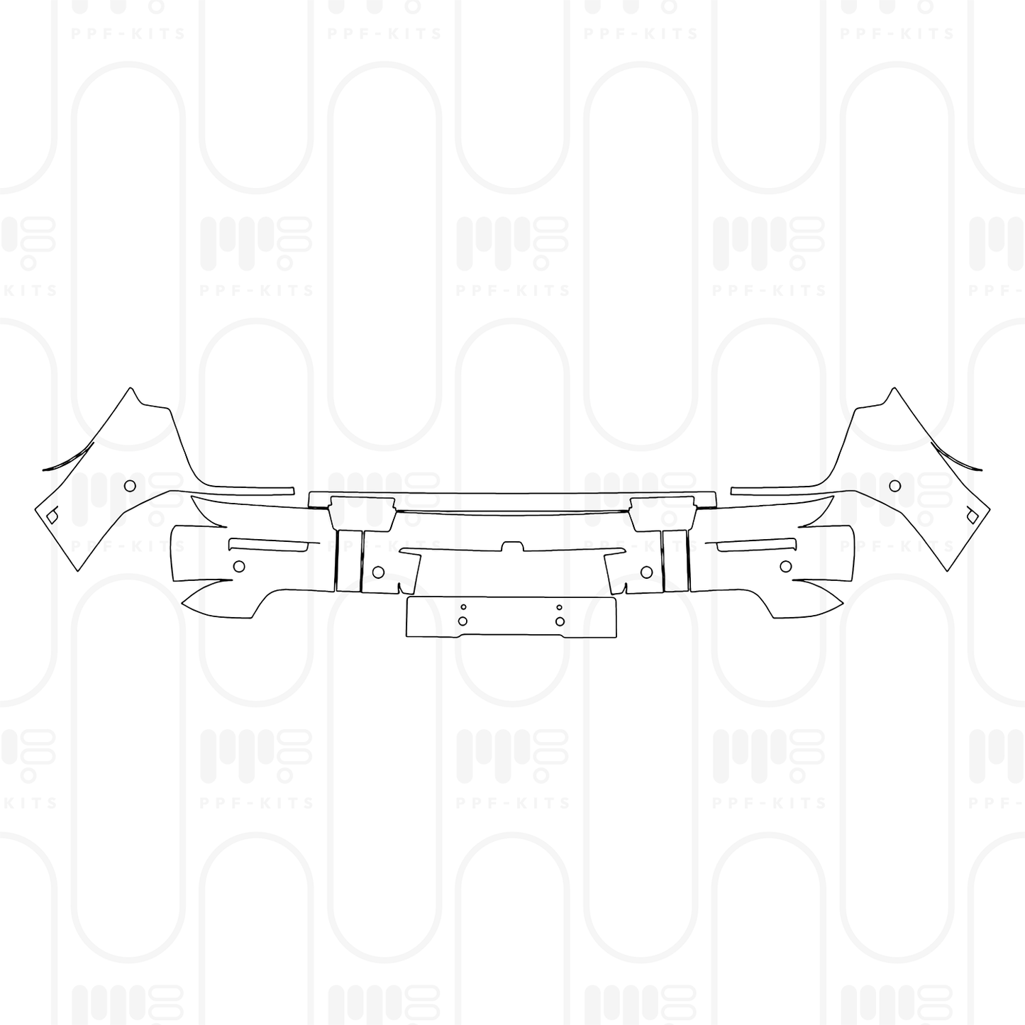 Voorgesneden PPF Mercedes-Benz G Class G 580 with EQ-Technology AMG Line 2026